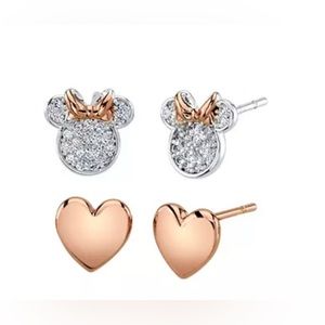 BN Disney Silver Plated Earrings